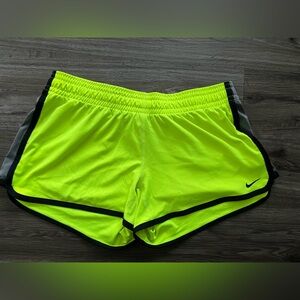 Nike Neon Yellow Athletic Shorts